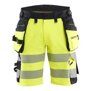 BLAKLADER - 112016483399C54 Pantalones cortos de alta visibilidad Elásticos en 4 direcciones Hi-vis Amarillo/Negro-EAN 7330509927779 ROPA DE TRABAJO DE 2017 - Product Image 1