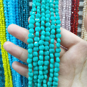 주얼리 제작용 다채로운 여러 모양의 4-20mm 루스 글라스 비즈 도매 - Product Image 6