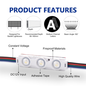 DC12V โมดูล LED RGBW หัวฉีด IP65กันน้ำสำหรับป้ายตัวอักษรช่อง - Product Image 3