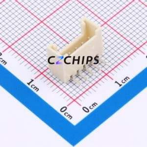 BX-HY2.0-5PWZ-GW Wire-to-Board Pin Header Bent Lead Through Hole,P=2mm Connector 1x5P 2mm Right Angle Insert HY - Product Image 1