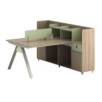Bureau de travail convertible moderne et durable avec armoire de rangement, taille personnalisable, écologique et résistant à l'eau – Vente chaude directe usine