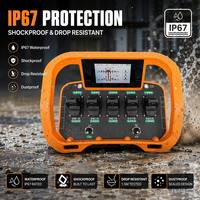 Control Remoto Hidráulico Personalizable NOMI para Patas Estabilizadoras con Nivelación Automática de un Solo Toque, Programable de 3/4/5/6/8 Canales