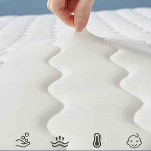 Surmatelas hybride en latex souple Lit simple Maison Dortoir <span class=keywords><strong>Appartement</strong></span> locatif Antidérapant Respirant Housse amovible Chambre <span class=keywords><strong>à</strong></span> coucher - Product Image 6