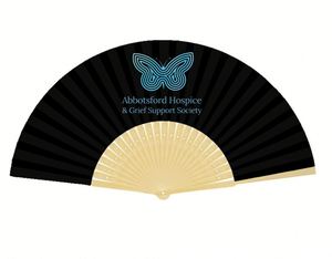 Factory Direct Hot Summer Outdoor White Wedding <b>Gift</b> Custom Design Printed Bamboo Crafts Fan with Plastic Handle Hot Promotion - Product Image 2