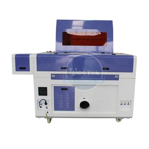 Nhựa Da MDF Acrylic Co2 Máy Cắt Laser AKJ6090 Máy Khắc Laser Mini - Product Image 4