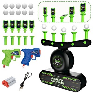 Jouets d'entraînement, jeu familial, cible flottante électrique suspendue pour le tir, luminescente dans le noir pour les enfants - Product Image 1