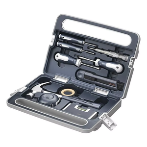 풀 세트 다기능 가정 및 가족 수리 도구 키트 새로운 모델 스테인레스 스틸 망치 자동차 도구 상자 - Product Image 1