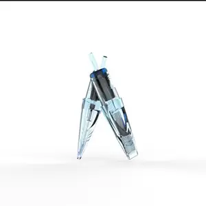 2020 Sekali Pakai Cartridge Jarum Tato EO Disterilkan Transparan Jarum Tato untuk Makeup Permanen Mesin WJX Cartridge