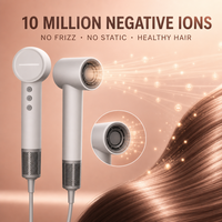 Sèche-cheveux ionique compact portable de haute qualité avec moteur sans balais pour la maison, les voyages, l'hôtel, le camping-car – Soin capillaire électrique avec diffuseur