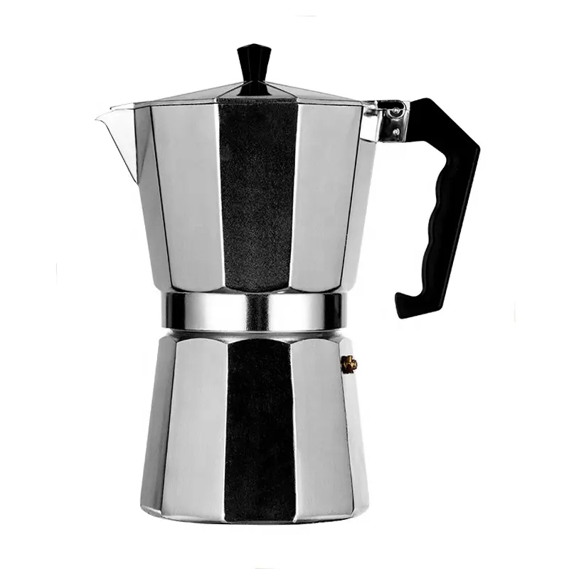1/2/3/6/9/12 fincan cezve alüminyum İtalyan dış espresso makinesi indüksiyon ocak stovetop kahve makinesi bialetti pot pot