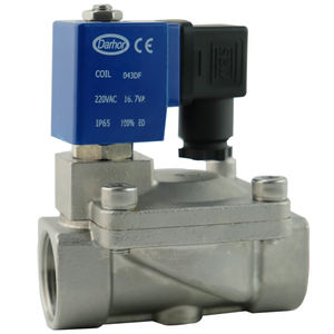 Katup Solenoid DHD31 <span class=keywords><strong>2</strong></span> Jalur SS <span class=keywords><strong>Pilot</strong></span> 16bar untuk Katup Udara Air 12v 24v 110v 220v - Product Image 1