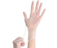 Vente en gros de gants en vinyle sans poudre, jetables, étanches, transparents, fabricant, gants en vinyle pour l'examen domestique