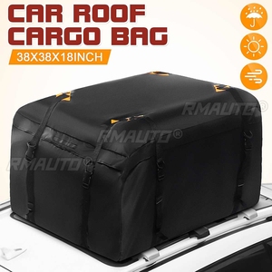 Sac de transport universel pour toit de voiture, coffre arrière, SUV, bagages, sac de rangement imperméable pour toit de voiture, sac de voyage 96X96X46cm - Product Image 1