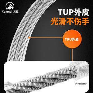 Punto de Anclaje para Cable de Acero Camnal de 8 mm de Alta Resistencia para Construcción Eléctrica en Altura - Product Image 5