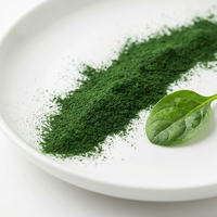 Poudre d'épinards de qualité supérieure - 100% pure et naturelle, superaliment vert pour les smoothies et les pâtes