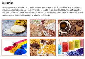 अनुकूलन योग्य औद्योगिक टैबलेट धातु डिटेक्टर स्टेनलेस स्टील और प्लास्टिक विभाजक - Product Image 4