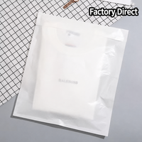 Sacs en papier glassine à fond plat entièrement biodégradables et écologiques pour l'emballage de vêtements (T-shirts, sweats), sacs de haute qualité