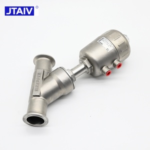 JTAIV JZFCK-16P/R Válvula de Asiento Angular Personalizada de 80mm, Acero Inoxidable 304/SS316, 1/2'', 2 Vías, Abrazadera de Instalación Rápida, Neumática, PTFE - Product Image 4