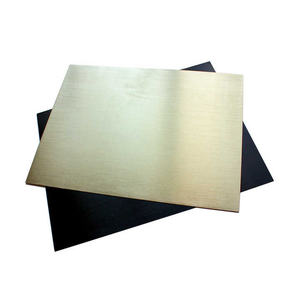 Gebürstetes Aluminium blech 0,8mm Schwarzes Kupfer Messing Silber eloxierte Aluminium platte für die Außen dekoration - Product Image 2