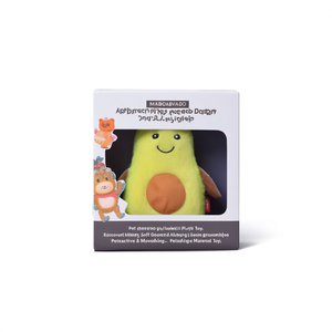 Avocado Man Plush <b>Toy</b> For Pets <b>Interactive</b> Soft Stuffed Animal Dog <b>Cat</b> Plaything - Product Image 3
