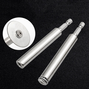 <span class=keywords><strong>Mini</strong></span> lame de scie circulaire à poignée hexagonale en acier au chrome-vanadium, tige d'extension pour lame de scie, embouts de perceuse pour outils électriques - Product Image 5