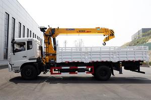 Dongfeng 4x2 Left Hand Drive 10 Ton Straight Arm <strong>Crane</strong> <strong>Truck</strong> - Product Image 3