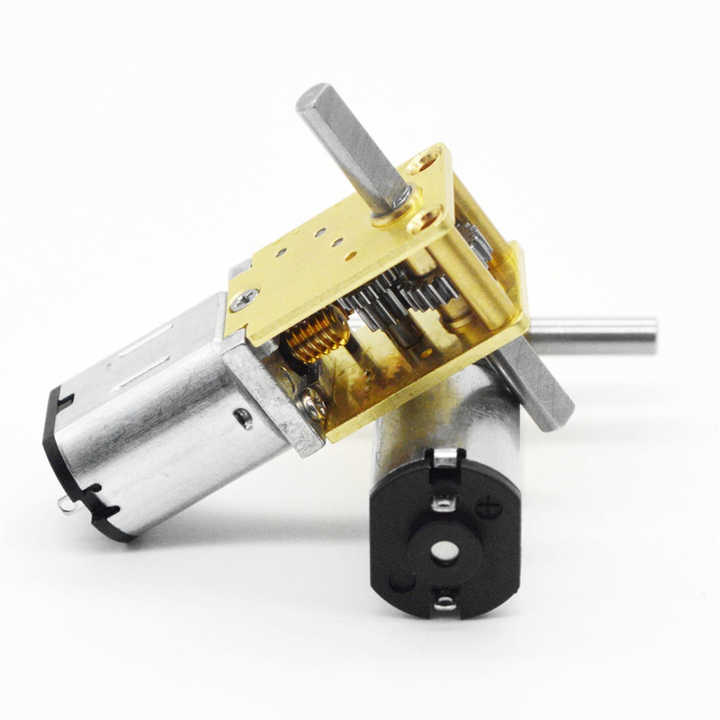 JGYN20S 3V 6v n20 dc motor small 12v motor worm gearbox dual shaft