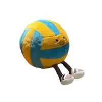 Jellycatt volley-ball en peluche jouet chaussures doux peluche ballon de sport oreiller Amusable plage volley-ball poupée