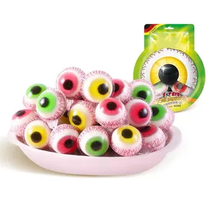 Benhe OEM/ODM Ball Gummy Candy Filling Fruit Jam Soft Candy Jelly Candy