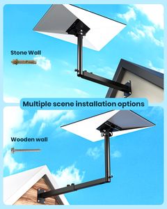 Universal <strong>Starlink</strong> Wall Mount Bracket for <strong>Starlink</strong> Gen 3 Metal Steel Bracket Wall/Roof Mount V3 Standard <strong>Dish</strong> - Product Image 3