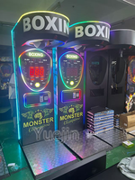 Machine de test de puissance de poinçon de boxe électronique machine de jeu d'arcade de boxe à pièces Machine de jeu de boxe