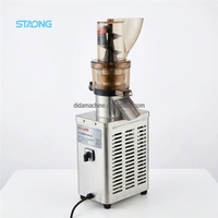 Verticale commerciële slowjuicer, koudgeperste sapcentrifuge, hoge sapopbrengst, sinaasappel- en groentesapcentrifuge