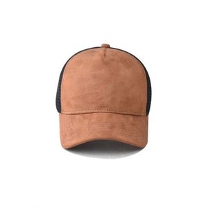 Nueva Gorra Trucker de Gamuza para Exteriores, Estilo Béisbol, Lisa, para Hombre y Mujer, Sensación Suave en la Piel, Gorras Trucker de Alta Calidad - Product Image 3