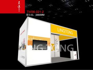 (20) पोर्टेबल फोल्डेबल 6x3 seg पॉपअप आर्क पृष्ठभूमि आसान असेंबली मॉड्यूलर 20x30 कियोस्क है - Product Image 6