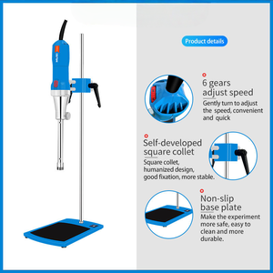 Homogénéisateur de laboratoire Veidt HR500, homogénéisateur à cisaillement élevé, machine de dispersion et d'émulsification, homogénéisateur à cisaillement haute vitesse - Product Image 5