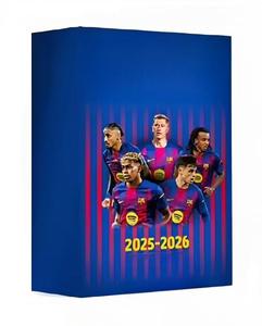 Tarjetas Coleccionables <span class=keywords><strong>de</strong></span> Fútbol DAKAed 2025-26 del Barcelona con la Firma <span class=keywords><strong>de</strong></span> Messi, Suárez, <span class=keywords><strong>Neymar</strong></span> y Robinho, Venta al Por Mayor - Product Image 1