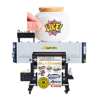 Imprimante DTF numérique Locor 60cm EPS0N I3200 pour étiquettes autocollantes UV en rouleau, machine d'impression de logos personnalisés en feuille d'or