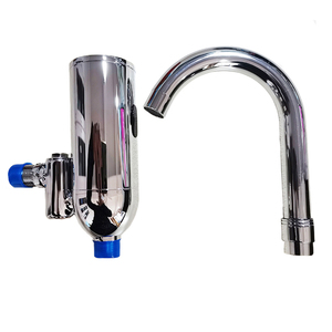 ก๊อกน้ำเซ็นเซอร์อัตโนมัติแบบดั้งเดิม, ก๊อกติดผนังแบบหลุมเดียวสำหรับห้องน้ำห้องครัวก๊อกน้ำแบบรูเดียว - Product Image 3