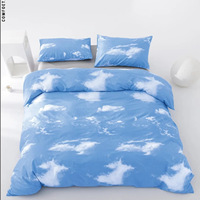 SP74 Drap de lit en coton de qualité supérieure Ensemble de literie en coton avec taie d'oreiller Drap-housse en textile de dernière conception pour l'exportation de textiles