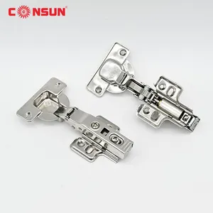 Furniture cabinet 40mm buffer hydraulic kitchen hinge hardware soft close concealed hinges