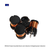 Inducteur de puissance en forme de I DR1415 personnalisable à montage sur base, 100uH, pour alimentation à découpage