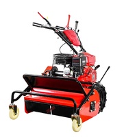 CE & Euro V 4 temps 212 CC petite lame de marteau automotrice à essence tondeuse à fléaux coupe-herbe avec moteur Ducar