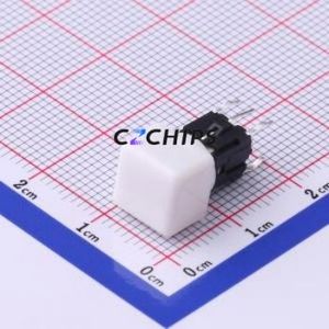 K6-6275D03 Tactile Switch Through hole Component (THT) Switch 1.6N Through Hole 9mm 9mm - Product Image 1