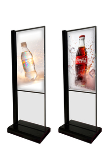 หน้าจอ OLED โปร่งใสขนาด 55 นิ้ว ป้ายดิจิทัลตั้งพื้น จอสัมผัสแบบ Capacitive จอแสดงผลไร้กรอบ สมาร์ททีวี K Ultra HD RC5 - Product Image 2