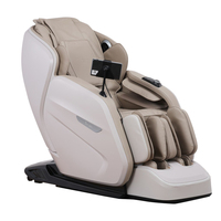 Fauteuil de massage de luxe Zhou Qi en gros, avec télécommande LCD réglable, soulagement et relaxation des douleurs dorsales, cervicales et lombaires
