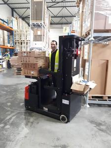 JX1 pemetik pesanan daya AC, kapasitas 0.5 ton stacker pesanan kecil - Product Image 5