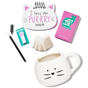 Set de Regalos Empresariales para Mamá de Gatos <span class=keywords><strong>Gourmet</strong></span>, Incluye Taza de Cerámica con Diseño de Gato, Apta para Microondas y Lavavajillas, Desechable - Product Image 2