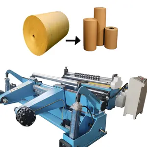 Dễ Dàng Tải Giấy Rolls Slitter Rewinder Giấy Protector Xả Băng Tua Máy