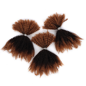 100% cheveux humains tressage cheveux Ombre couleur personnaliser disponible 12A pas cher <span class=keywords><strong>Afro</strong></span> crépus en vrac cheveux humains pour le tressage - Product Image 5