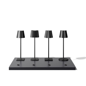 8-in-1 kép 20A PD QC 3.0 cổng sạc không dây đa cổng trung tâm Máy tính để bàn với nhanh PD CE FCC ROHS được phê duyệt E14 cơ thể bằng nhựa - Product Image 6